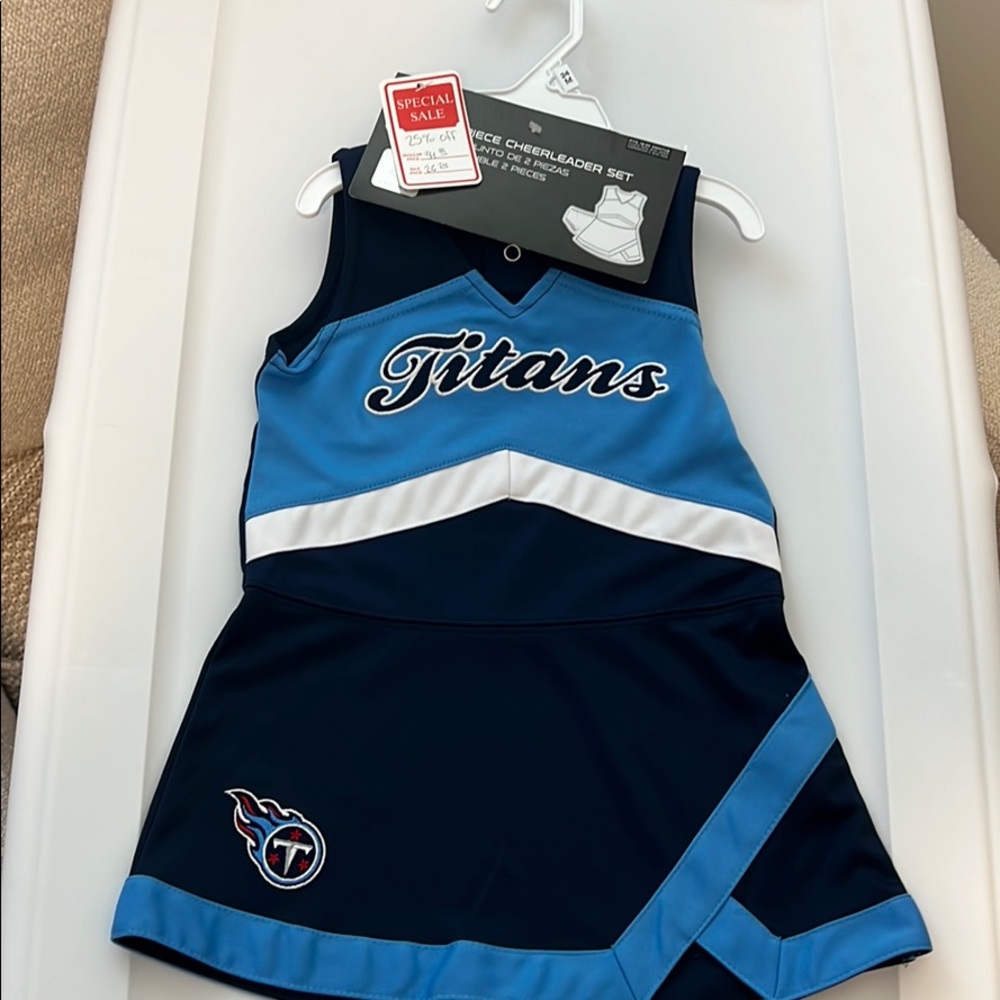 Titans cheerleader outfit